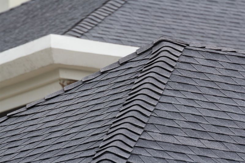 Repaired Shingles Close-up